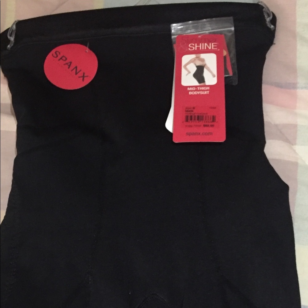 Spanx Mid Thigh Bodysuit